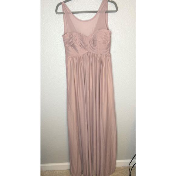 Birdy Grey Ryan Bridemaid Dress Mesh Mauve S - Picture 2 of 12